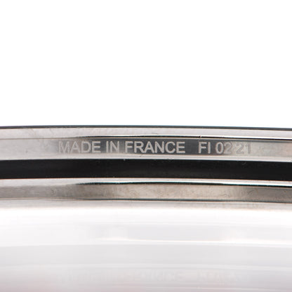 Hermes Enamel Printed Extra Narrow Colliers de Chiens Clous Bracelet 70 Album De Soie 5 of 6