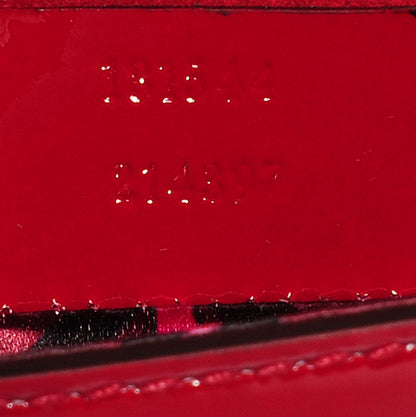 Gucci Patent Romy Clutch Red 7 of 9