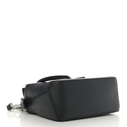 Loewe Calfskin Mini Puzzle Bag Black 4 of 10