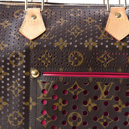 Louis Vuitton Monogram Perforated Speedy 30 Fuchsia 11 of 11