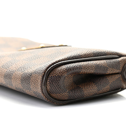 Louis Vuitton Damier Ebene Eva Clutch 7 of 9