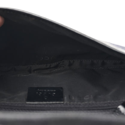 Gucci Monogram Calfskin Small Jackie O Hobo Black 5 of 13