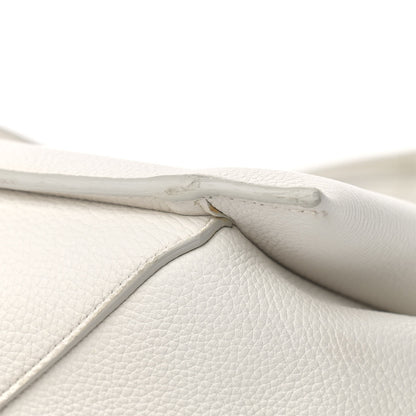 Celine Baby Grained Calfskin Small Tri-Fold Bag White 10 of 22