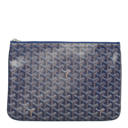 Goyard Goyardine Senat Pochette MM Navy 2 of 8