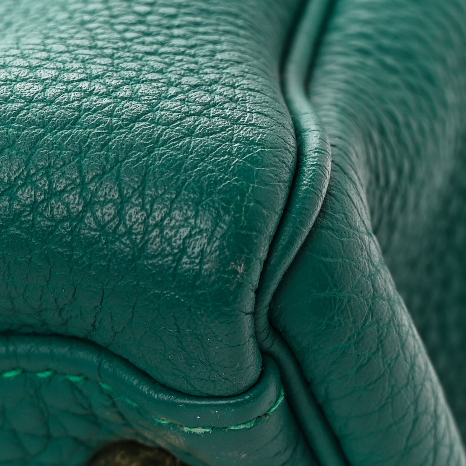 Hermes Togo Kelly Retourne 32 Malachite 11 of 12