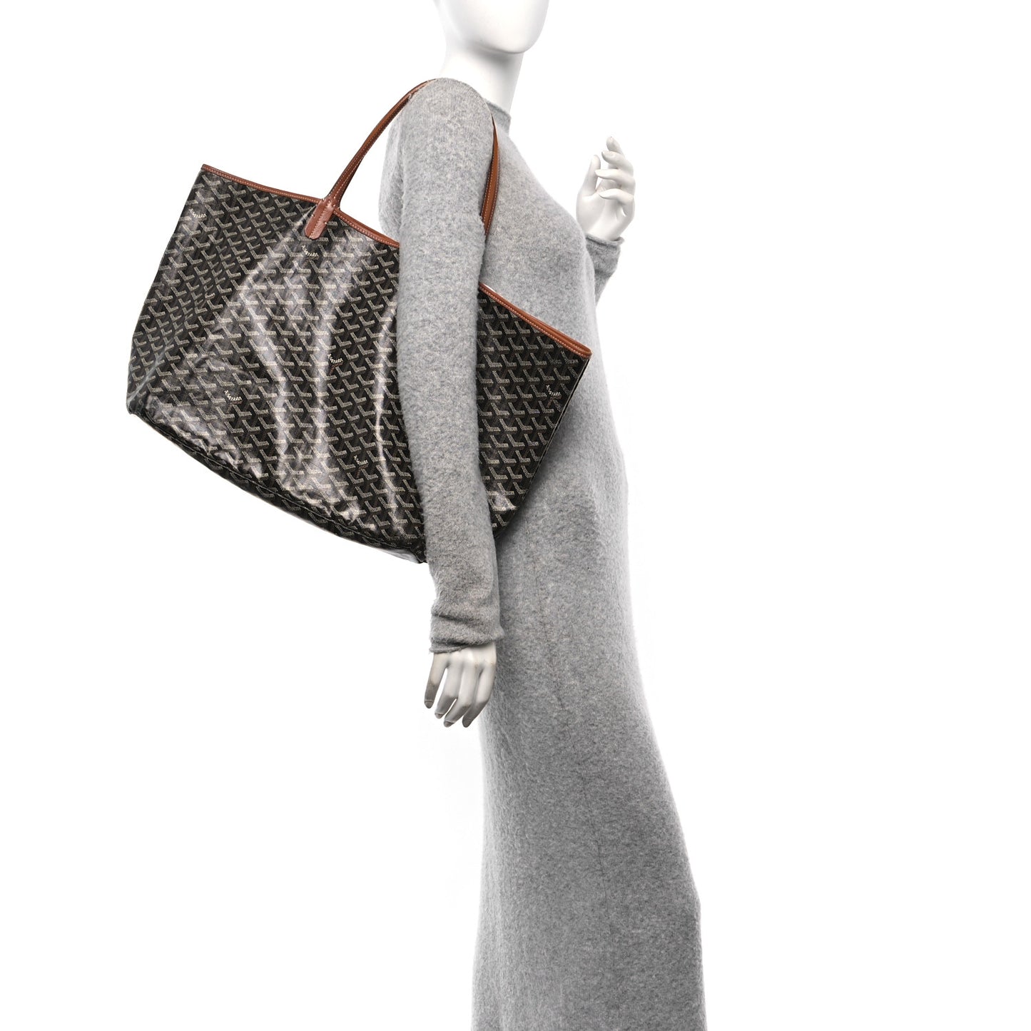 Goyardine Saint Louis GM Black Gold