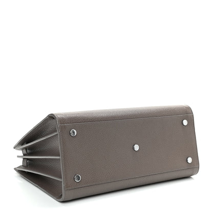 Saint Laurent Grained Calfskin Small Sac De Jour Fog 4 of 9
