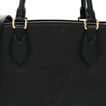 Louis Vuitton Empreinte Monogram Giant Onthego PM Black 7 of 9