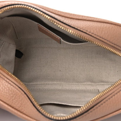 Gucci Pebbled Calfskin Small Soho Disco Bag Camelia 4 of 4