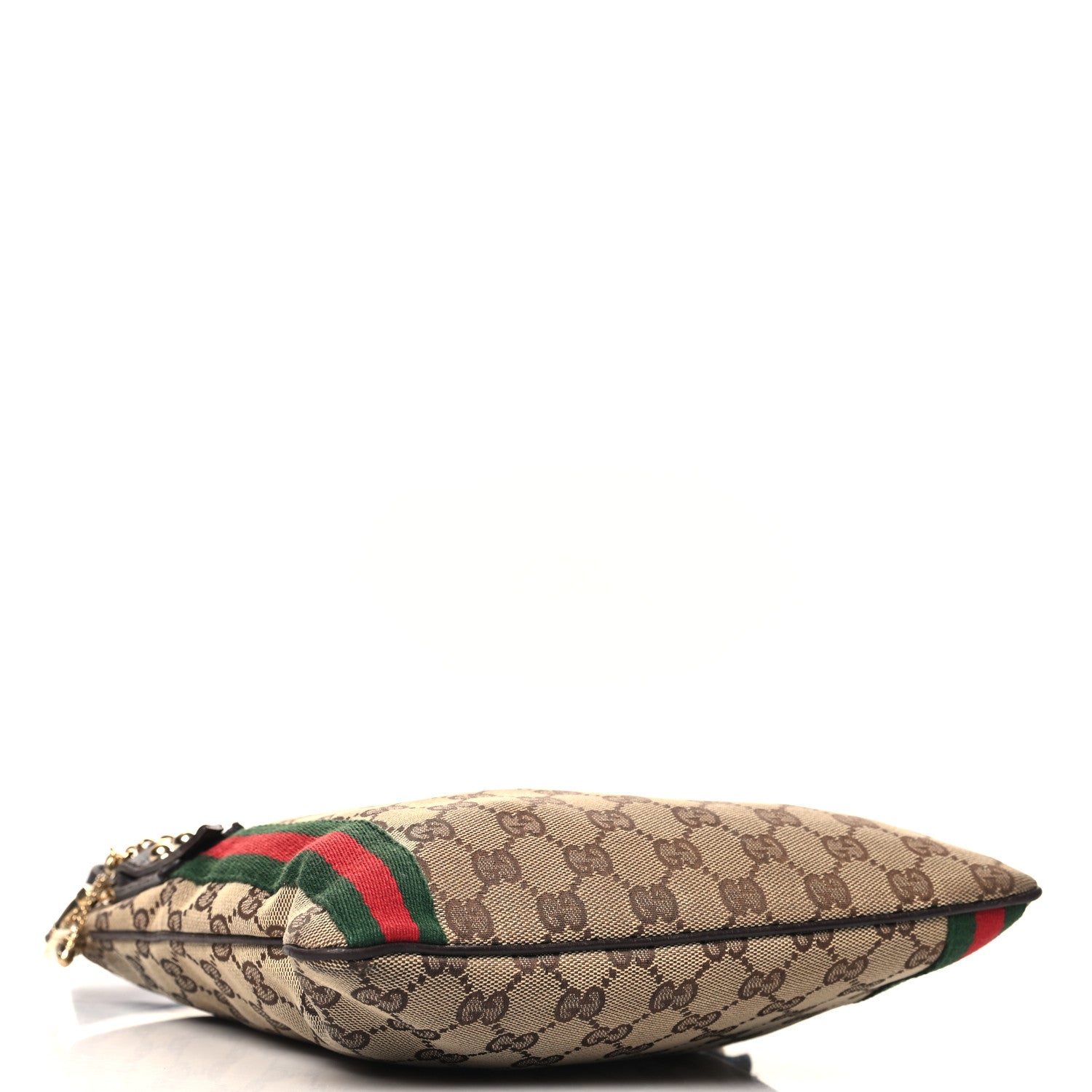Gucci Monogram Web Jolicoeur Charms Messenger Dark Brown 4 of 14