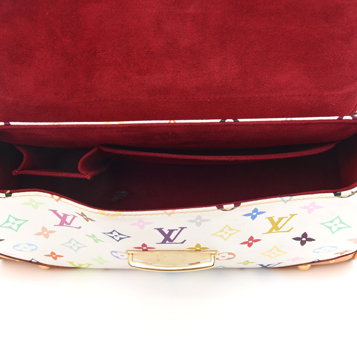 Monogram Multicolor Beverly MM White