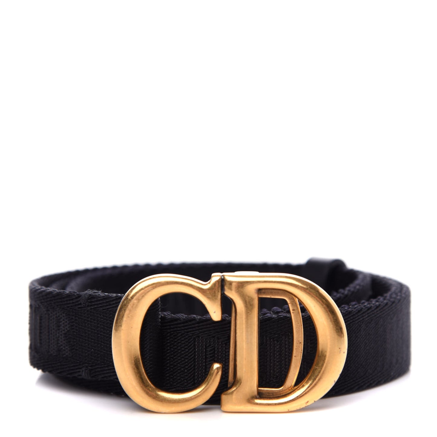 Nylon 20mm Saddle Belt Black