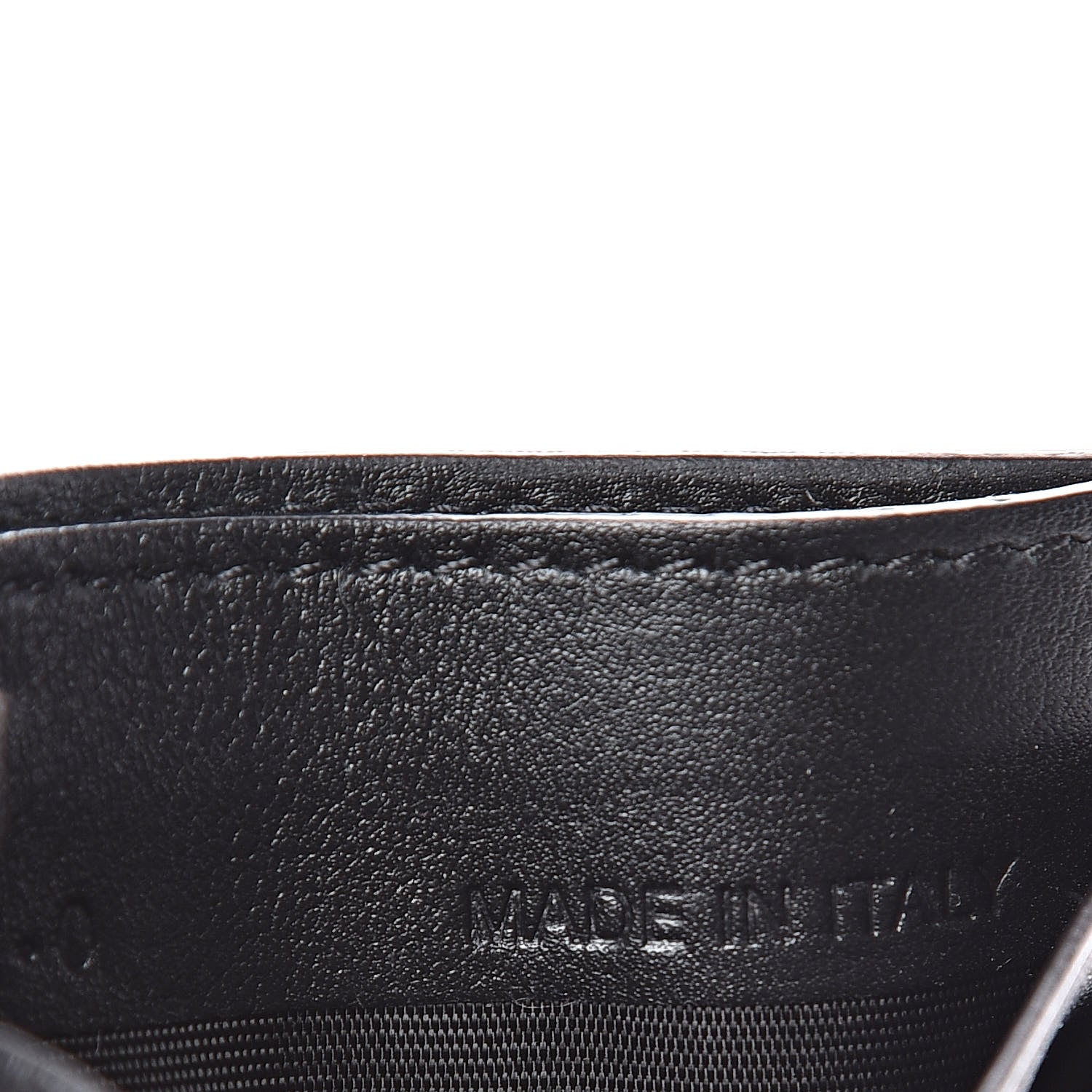 Valentino Garavani Calfskin Go Logo Card Holder Black 6 of 8