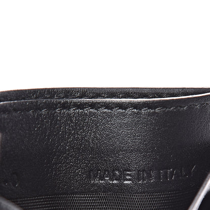 Valentino Garavani Calfskin Go Logo Card Holder Black 6 of 8