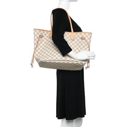 Louis Vuitton Damier Azur Neo Neverfull MM 2 of 9