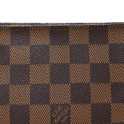 Louis Vuitton Damier Ebene Trousse Make Up Bag Pochette 8 of 10