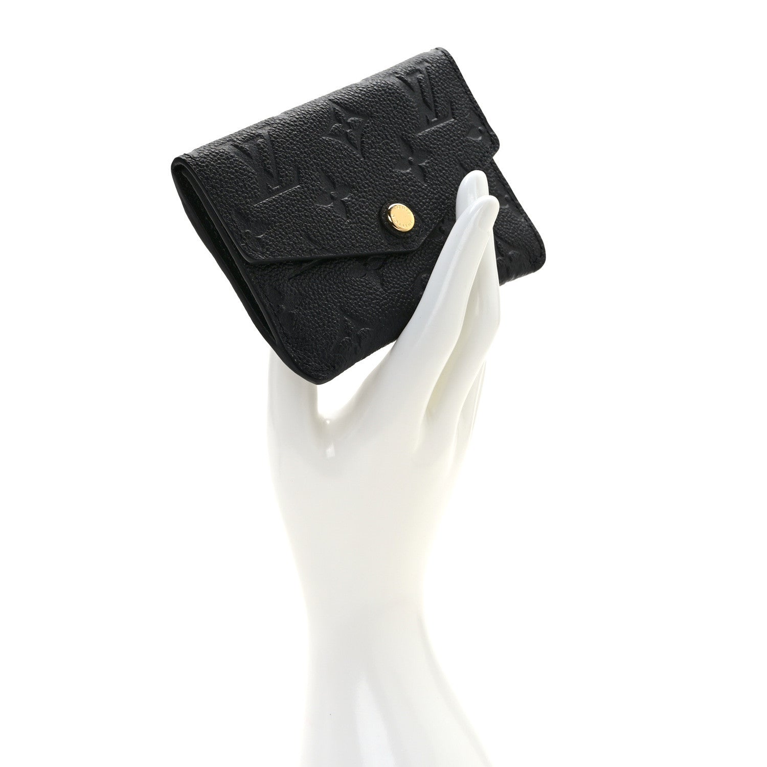 Louis Vuitton Empreinte Key Pouch Black 2 of 7