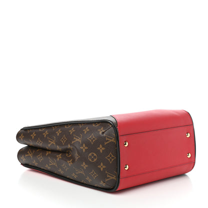 Louis Vuitton Calfskin Monogram Kimono Tote Cherry 4 of 9