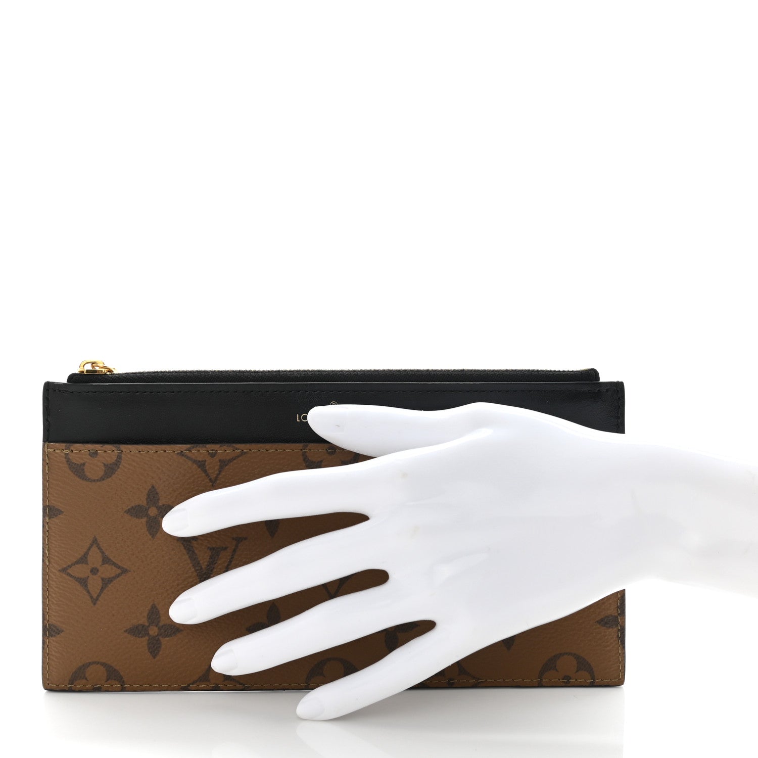 Louis Vuitton Reverse Monogram Slim Purse 2 of 9