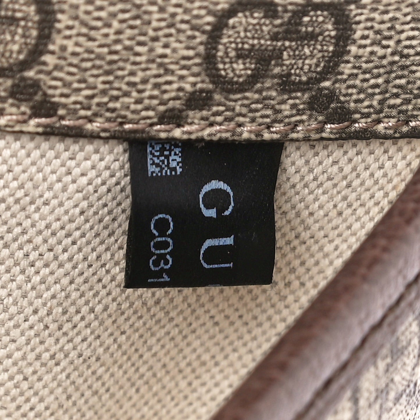GG Supreme Monogram Neo Vintage Web Belt Bag Brown