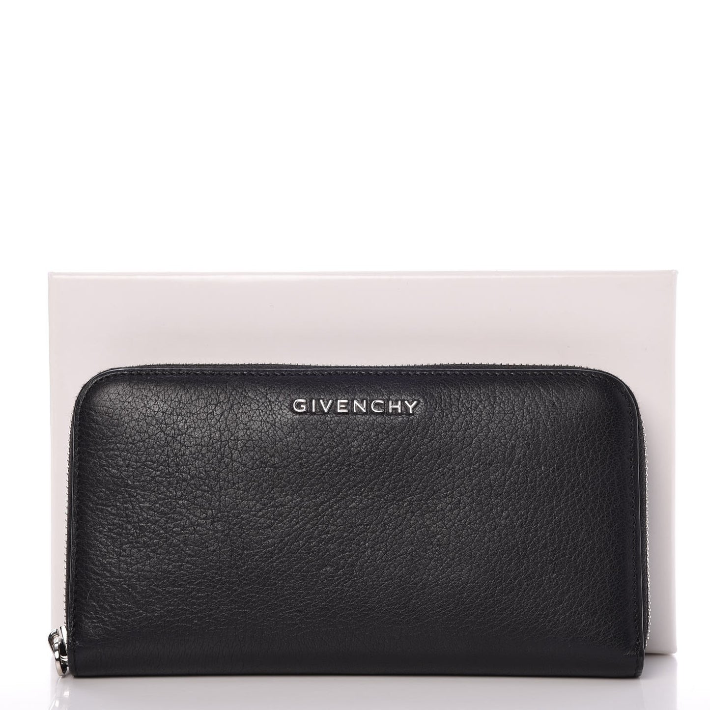 Sugar Goatskin Pandora Zip Around Wallet Black
