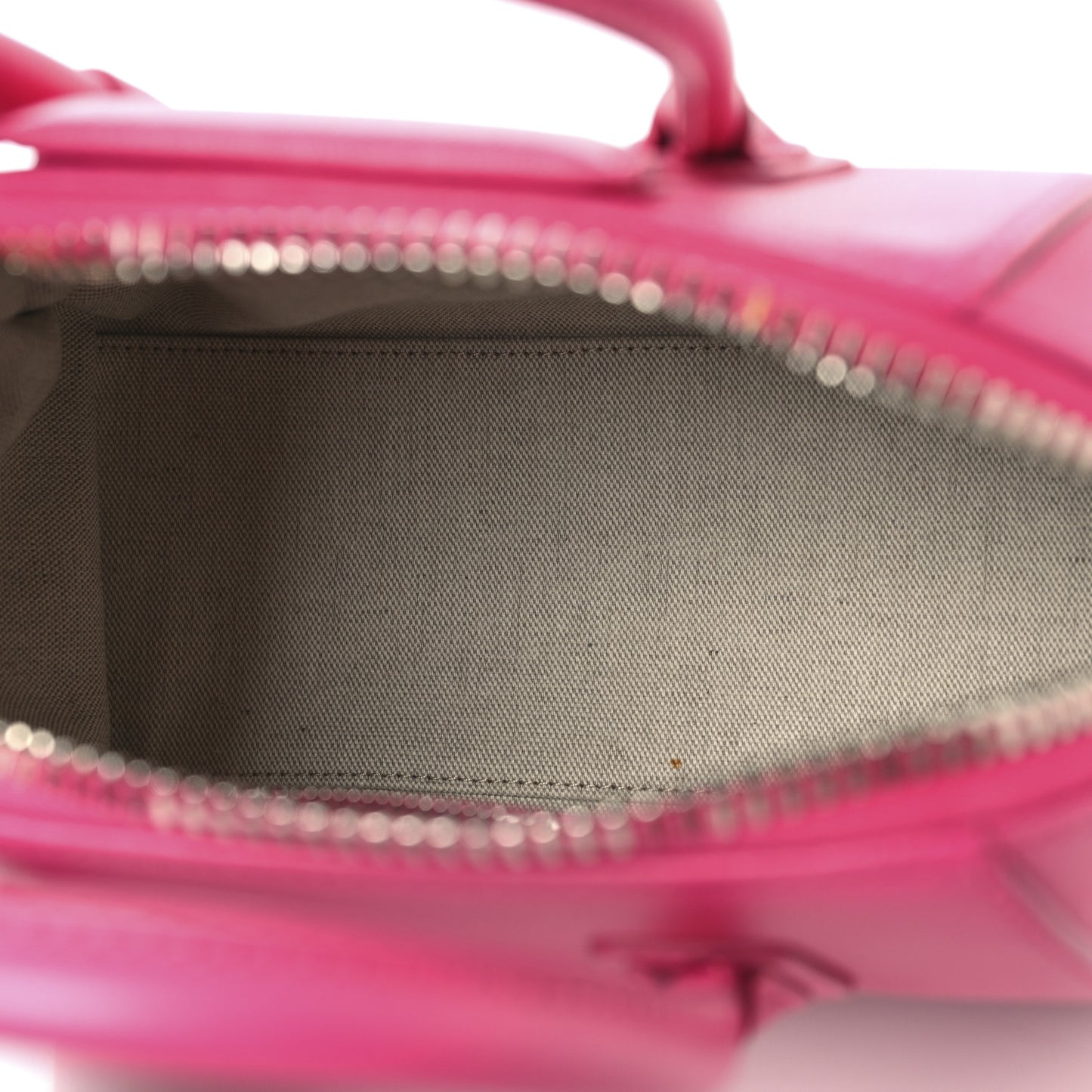 Sugar Goatskin Mini Antigona Neon Pink