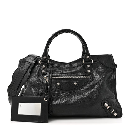 Balenciaga Agneau Giant 12 Silver Hardware City Black 1 of 12