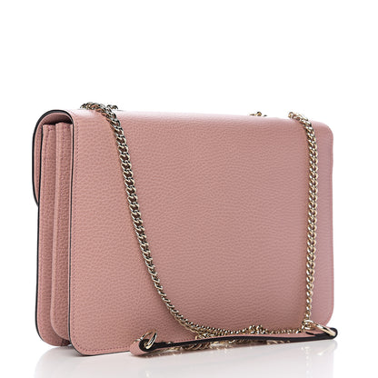 Gucci Dollar Calfskin Interlocking G Shoulder Bag Soft Pink 2 of 9