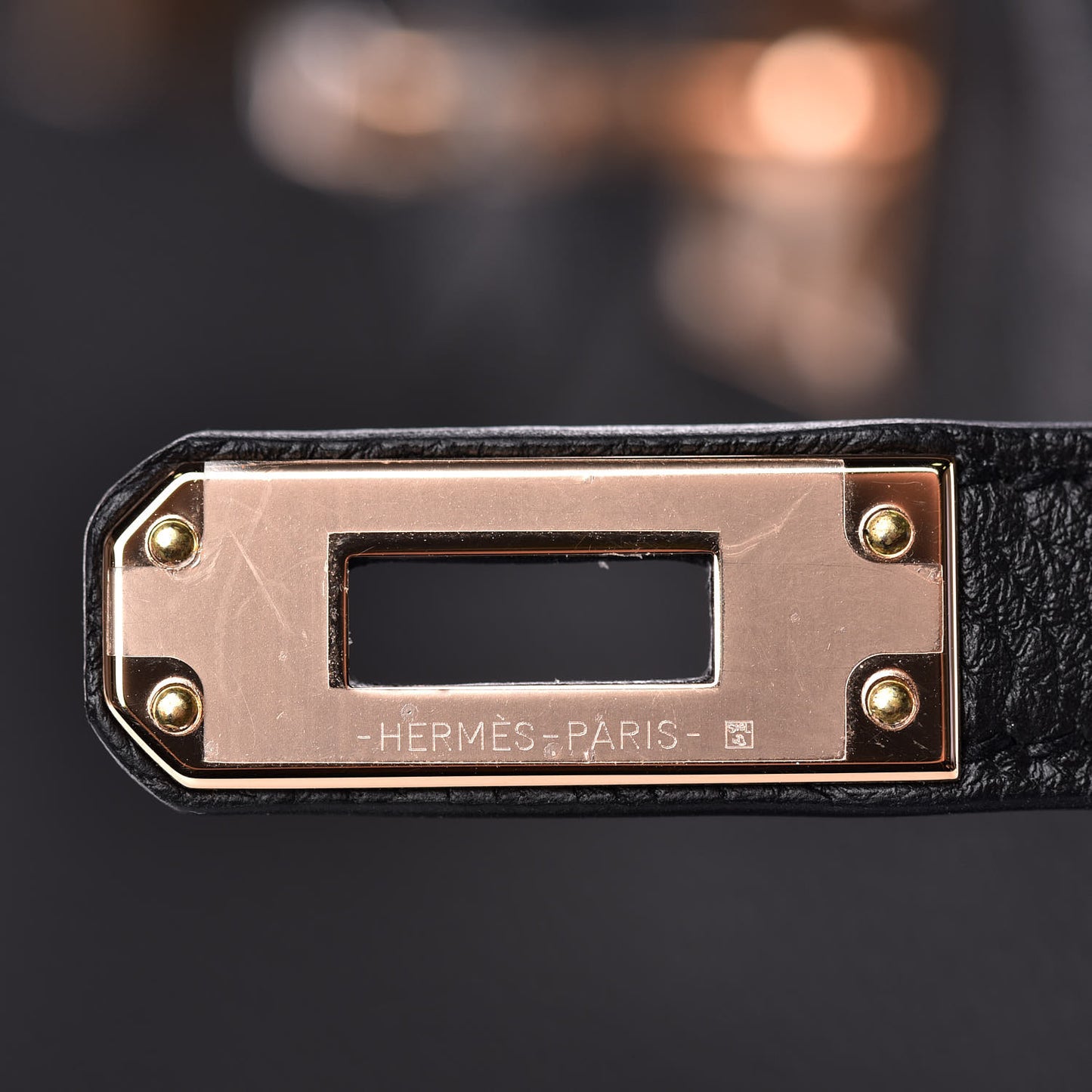 Togo Birkin 25 Black