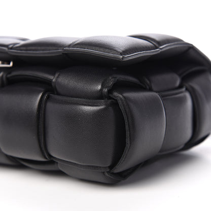 Bottega Veneta Nappa Maxi Intreccio Padded Cassette Crossbody Bag Black 7 of 8