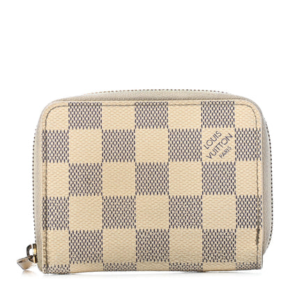 Louis Vuitton Damier Azur Zippy Coin Purse 1 of 7