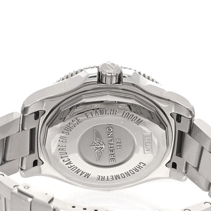 Breitling Stainless Steel 44mm Chronometre Super Ocean II Automatic Watch Blue A17392 4 of 5