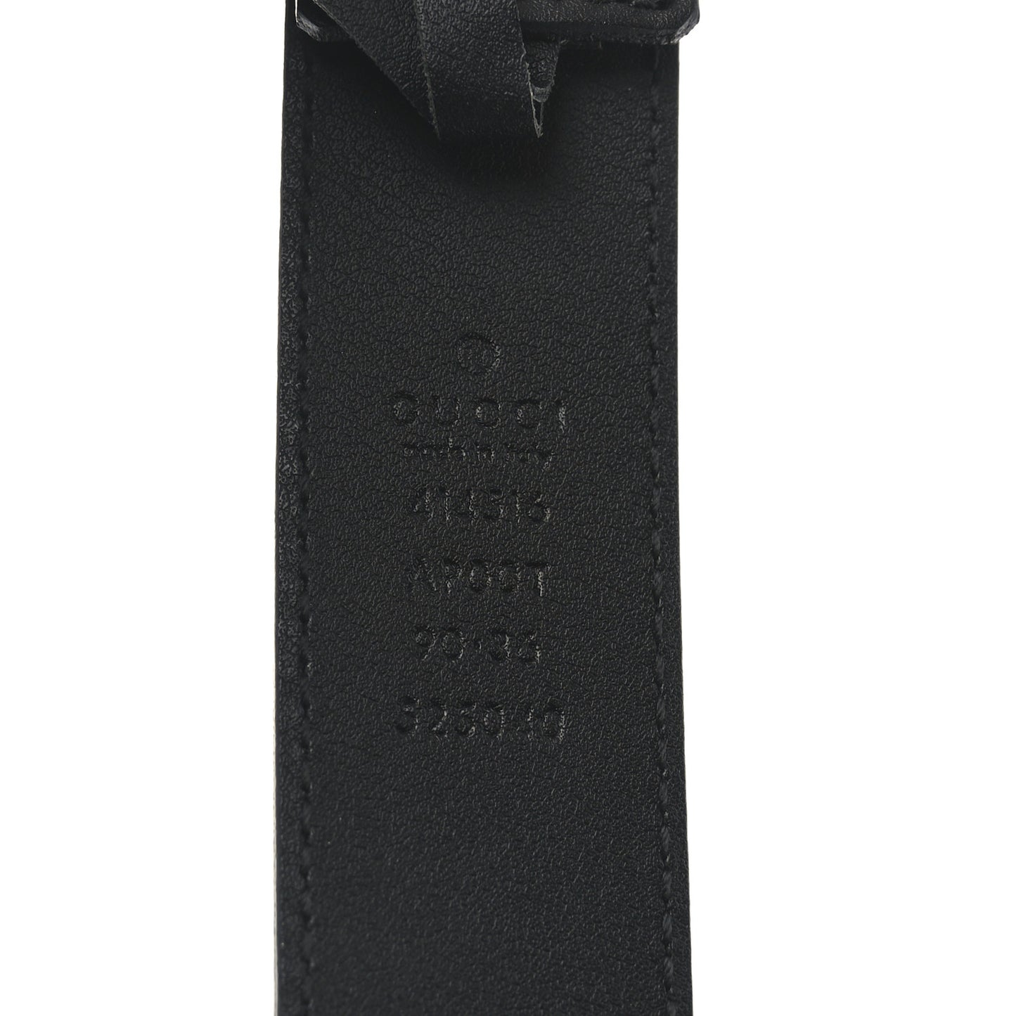 Calfskin Double G 30mm Belt 90 36 Black