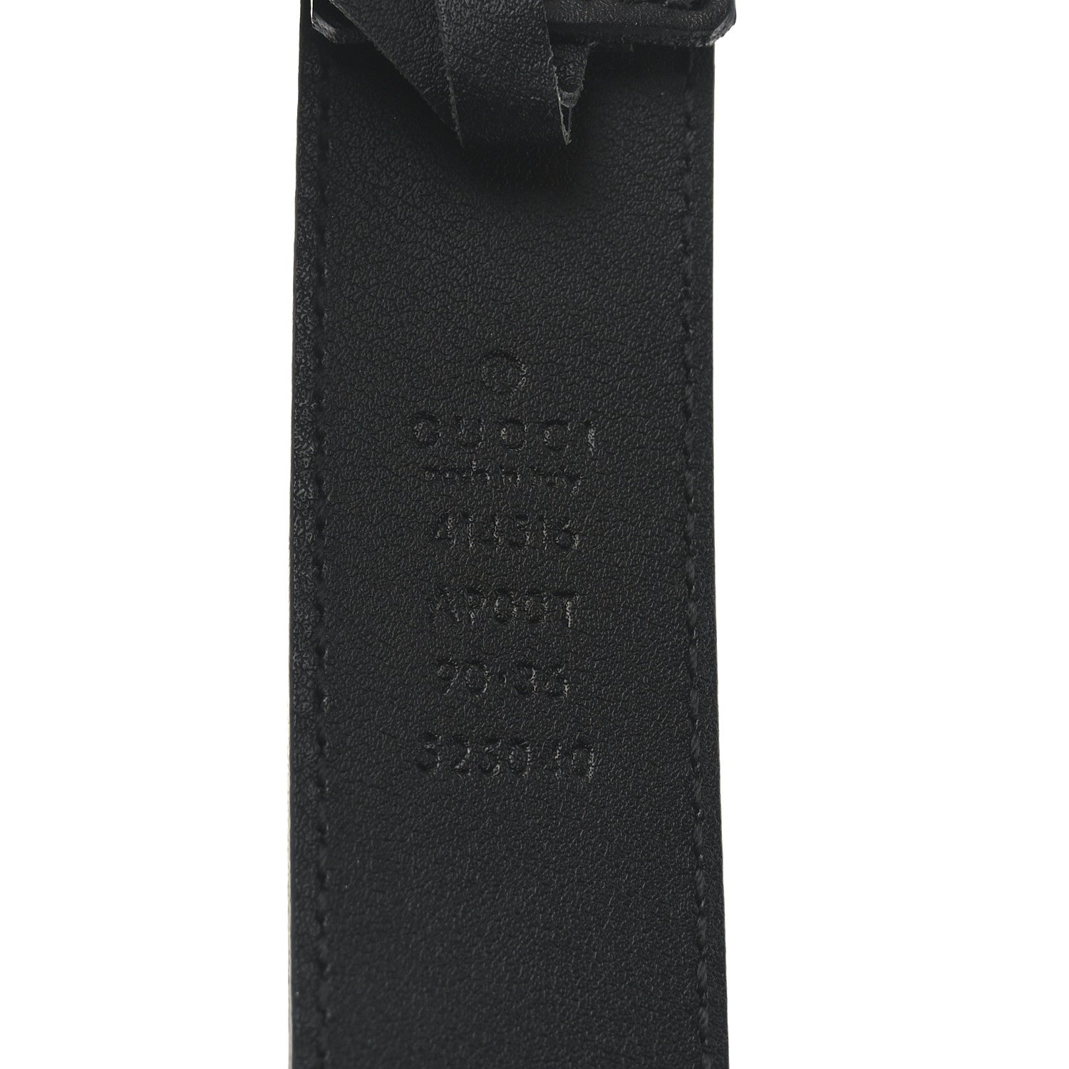 Gucci Calfskin Double G 30mm Belt 90 36 Black 4 of 4