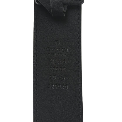 Gucci Calfskin Double G 30mm Belt 90 36 Black 4 of 4