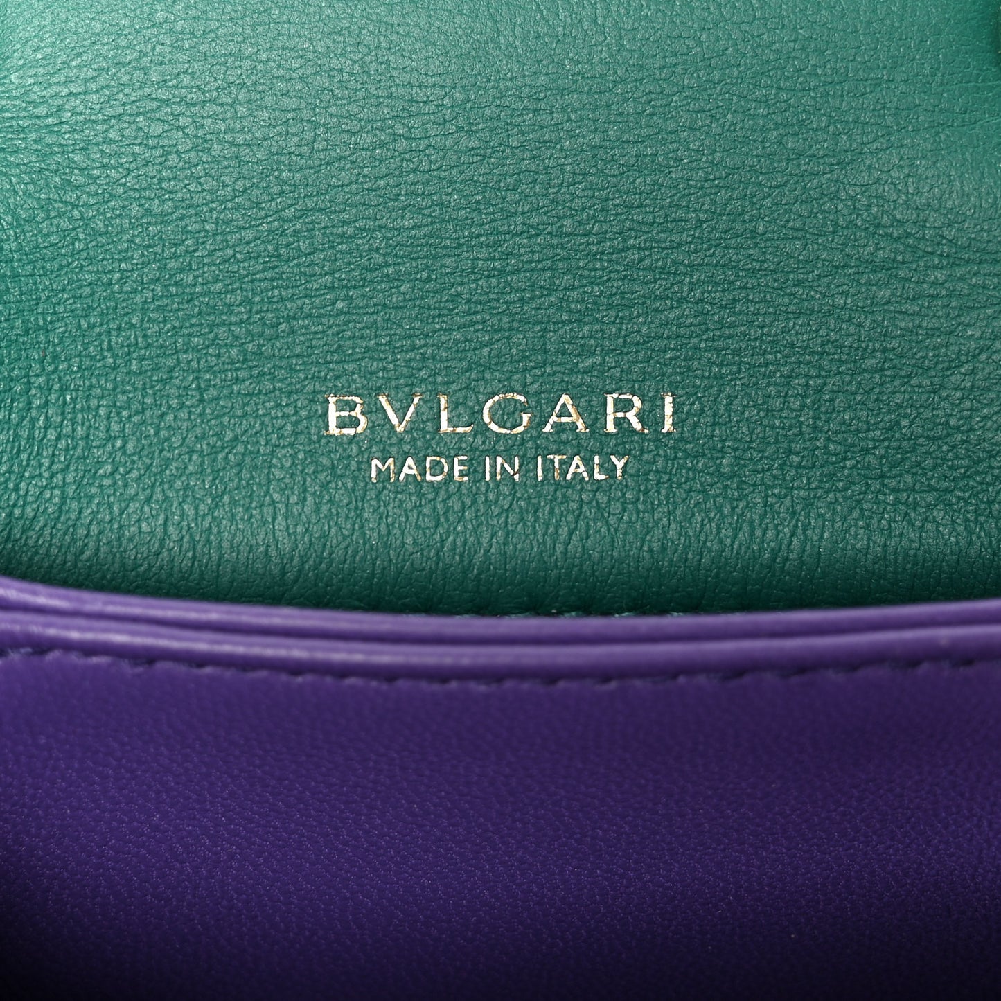 Galuchat Serpenti Reverse Micro Top Handle Emerald Green