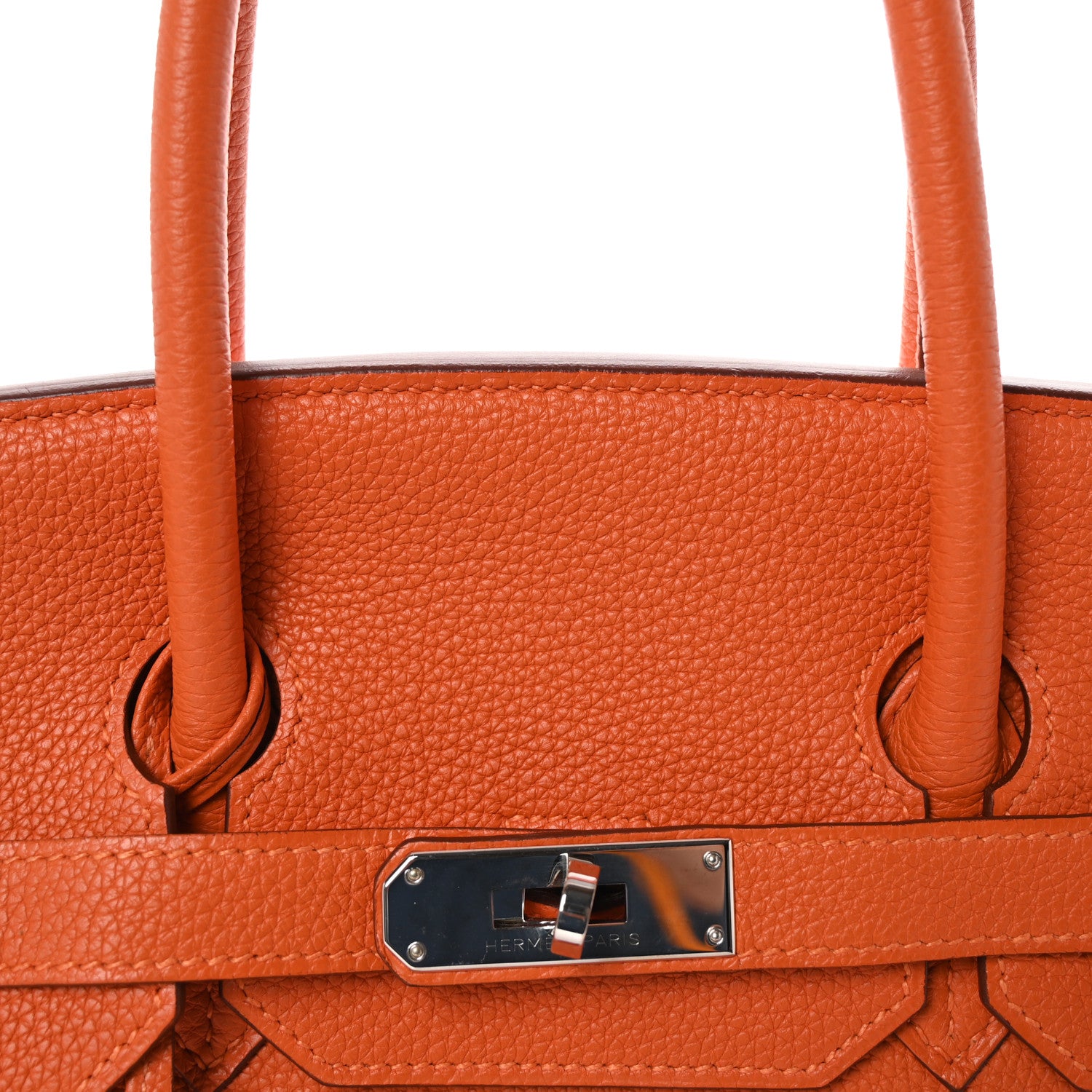 Hermes Togo BIRKIN 35 Orange 8 of 10