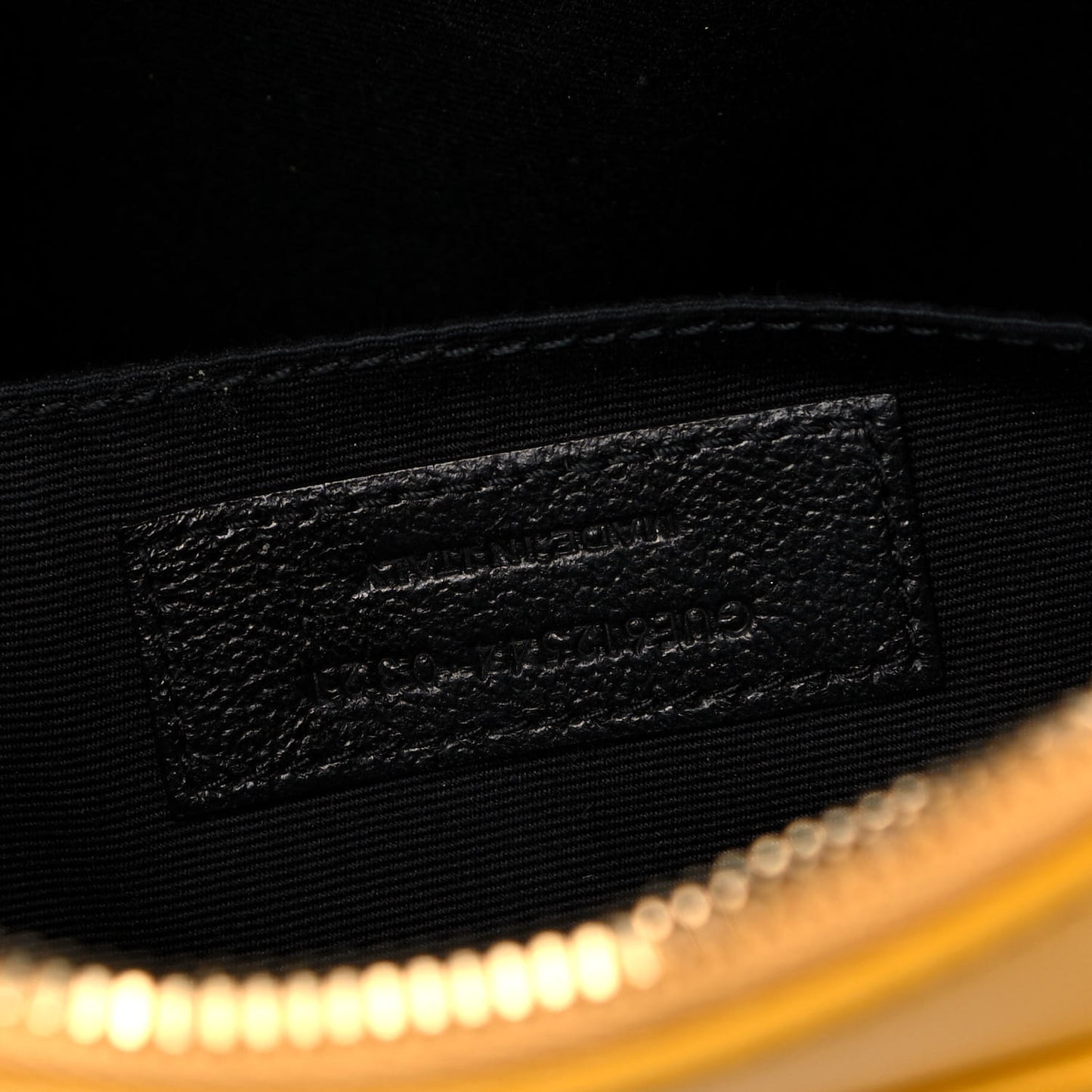 Calfskin Matelasse Monogram Lou Camera Bag Safran