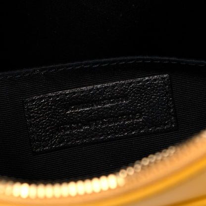 Saint Laurent Calfskin Matelasse Monogram Lou Camera Bag Safran 6 of 10