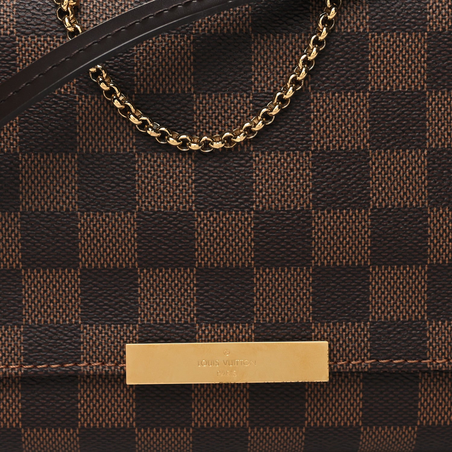 Louis Vuitton Damier Ebene Favorite MM 7 of 10