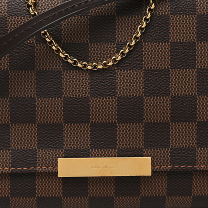 Louis Vuitton Damier Ebene Favorite MM 7 of 10