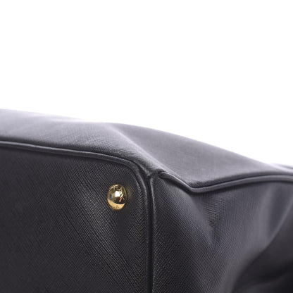 Prada Saffiano Large Galleria Double Zip Tote Black 12 of 14