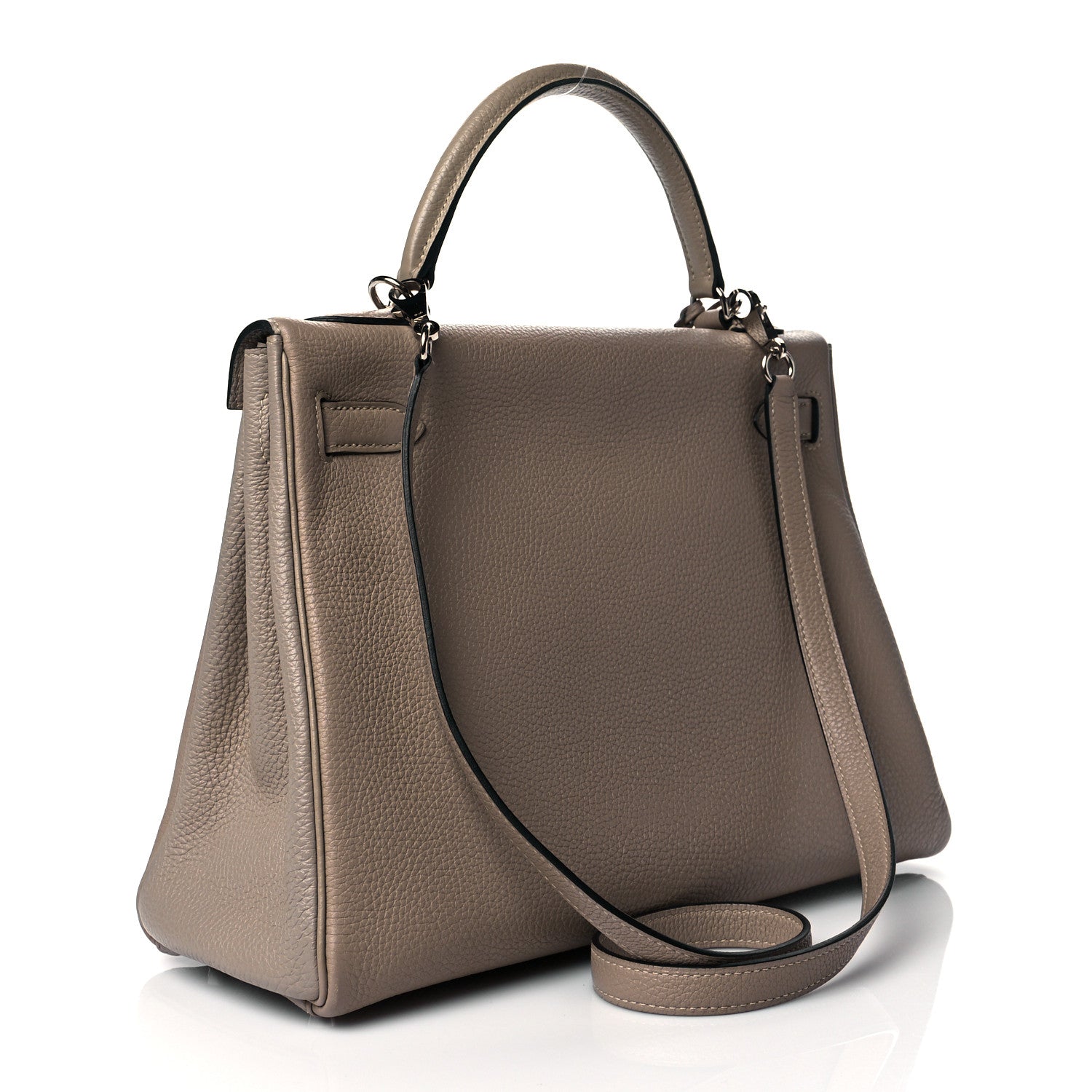Hermes Togo Kelly Retourne 32 Etoupe 2 of 9