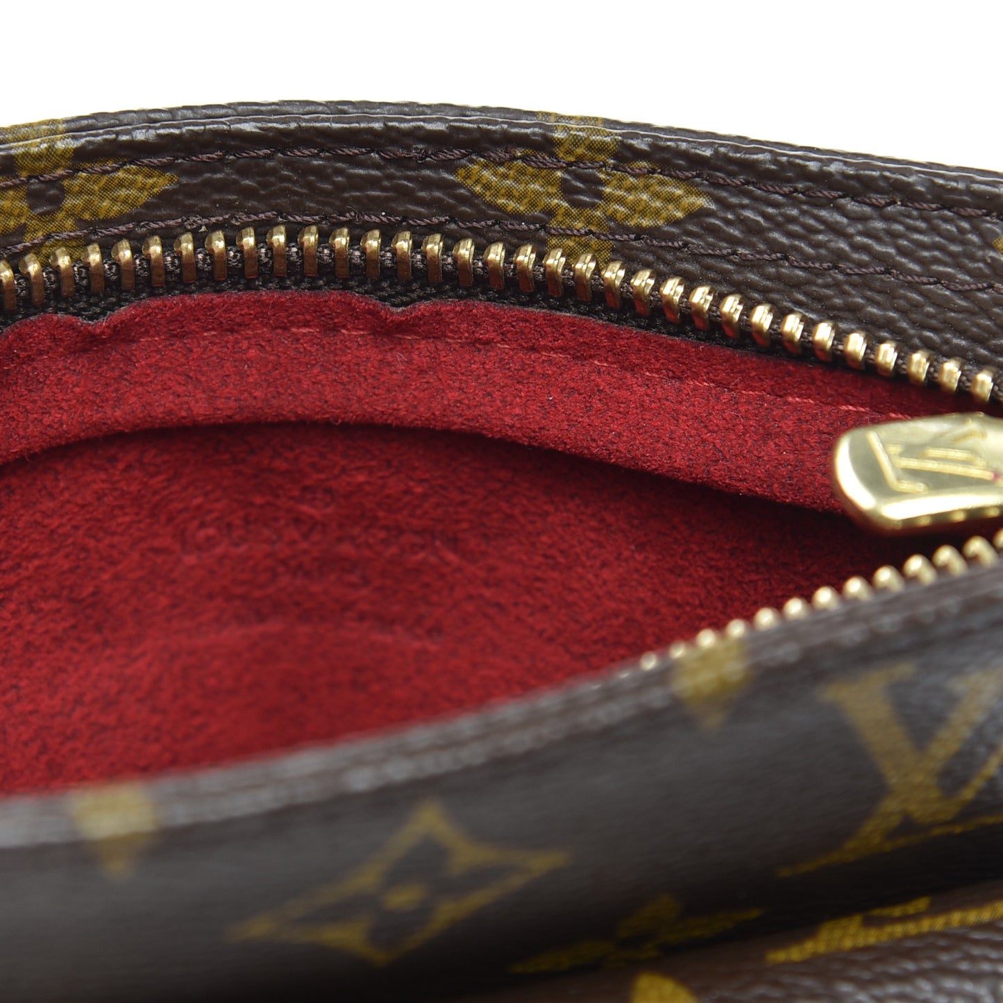 Monogram Partition Wristlet