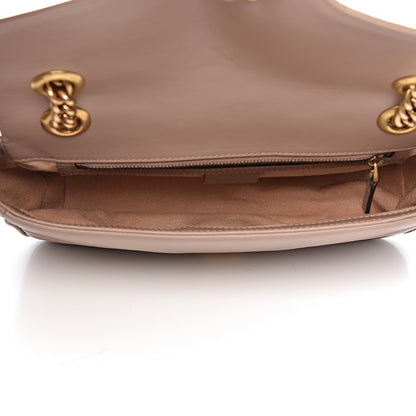 Gucci Calfskin Matelasse Small GG Marmont Shoulder Bag Porcelain Rose 5 of 10