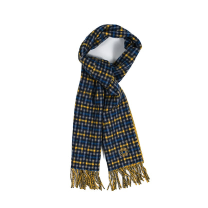 Hermes Cashmere H Ecossais Recto Verso Muffler 1 of 3
