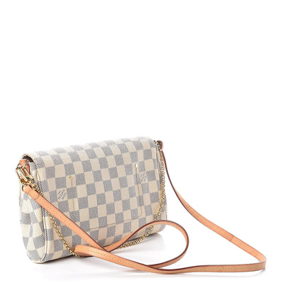 Louis Vuitton Damier Azur Favorite MM 4 of 10