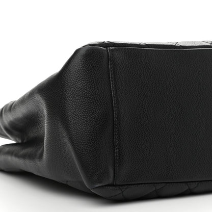 Chanel Caviar Quilted Grand Shopping Tote GST Black 10 of 11
