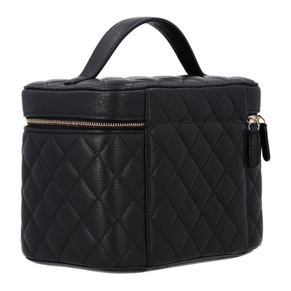 Chanel Caviar Quilted Large Vanity Pouch Black 3 of 10