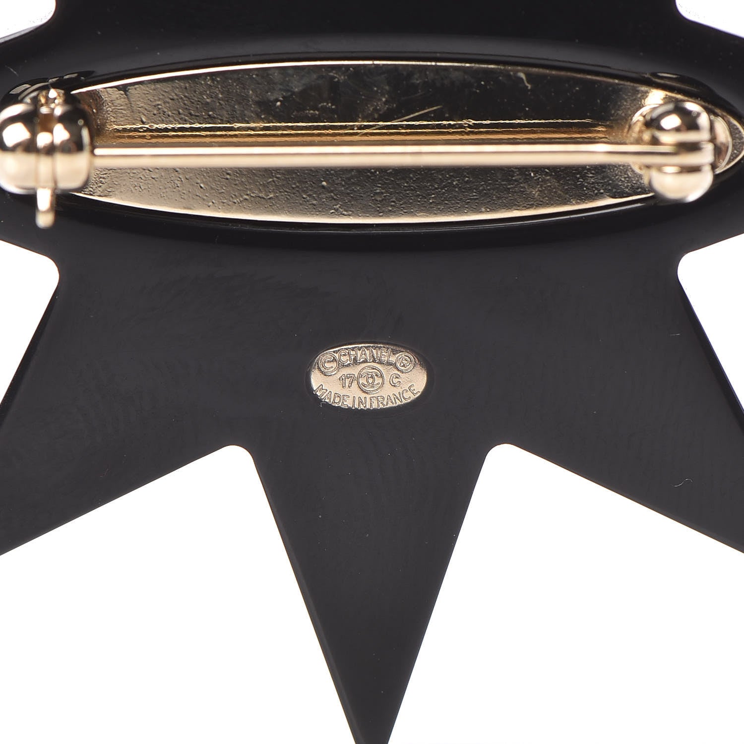 Chanel Resin CC Star Brooch Multicolor 5 of 6